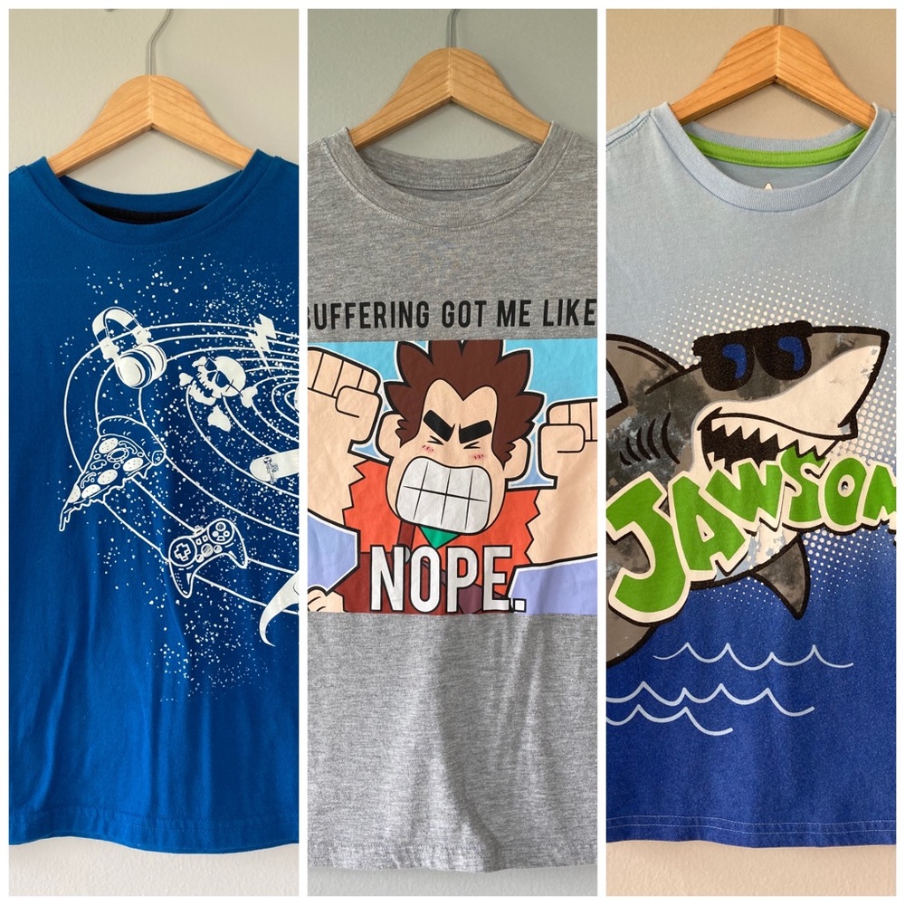 💕6 listings/$12💕 boys Tshirt bundle